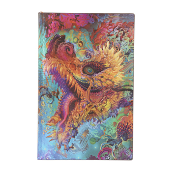 Misc. Humming Dragon Maxi Dot Grid Softcover Journal, 192pg, 120gsm by Paperblanks (Android Jones Collection) Book