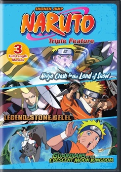DVD Naruto Movies Collection Book