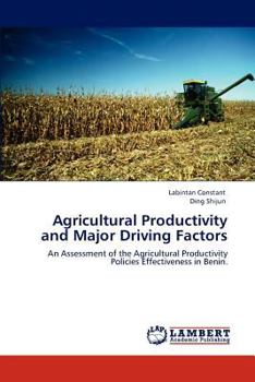 Paperback Agricultural Productivity and Major Driving Factors Book