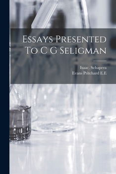Paperback Essays Presented To C G Seligman Book