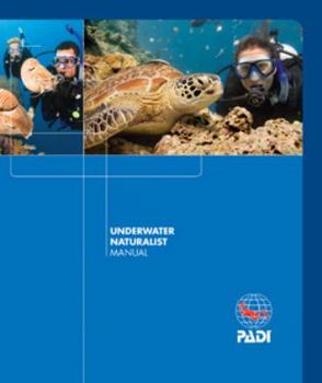Paperback New PADI Underwater Naturalist Manual Book