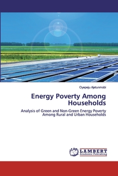 Paperback Energy Poverty Among Households Book