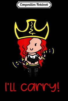 Composition Notebook: Cute Pirate For Men & Women I Gamer Girl Journal/Notebook Blank Lined Ruled 6x9 100 Pages