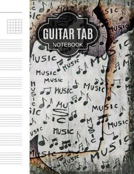 Paperback Guitar Tab Notebook Book