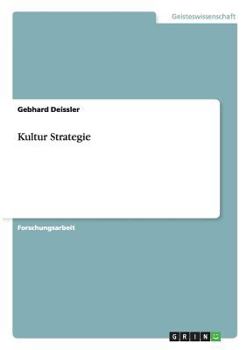 Paperback Kultur Strategie [German] Book