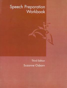 Paperback Speech Preparation Workbook Book