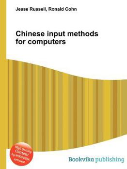 Paperback Chinese Input Methods for Computers Book