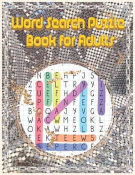 Word Search Puzzle Book for Adults: 120 Word Searches - Large Print Word Search Puzzles (Brain Games for Adults) , SDB 018 : Interesting sparkling and silver necklace design with white cover