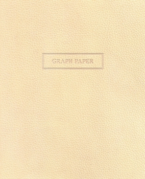 Graph Paper: Executive Style Composition Notebook - Cream Leather Style, Softcover | 7.5 x 9.25 - 100 pages (Office Essentials)