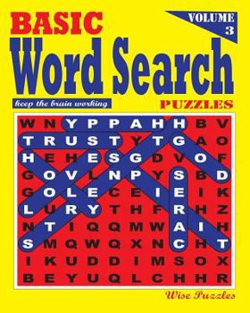 Paperback BASIC Word Search Puzzles, Vol. 3 Book