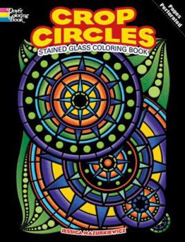 Paperback Crop Circles Stained Glass Coloring Book
