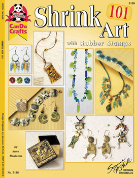 Paperback Shrink Art 101 with Rubber Stamps (Design Originals) Book