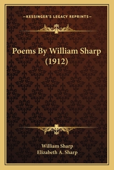 Paperback Poems by William Sharp (1912) Book