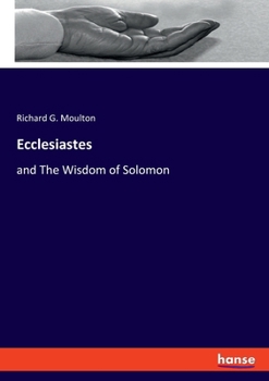 Paperback Ecclesiastes: and The Wisdom of Solomon Book