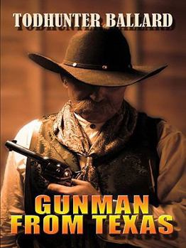 Paperback Gunman from Texas [Large Print] Book