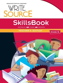 Paperback Write Source SkillsBook Teacher's Edition Grade 10 Book