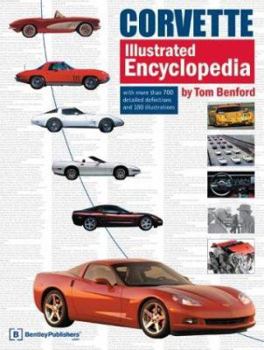 Paperback Corvette Illustrated Encyclopedia Book