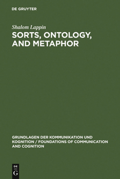 Hardcover Sorts, Ontology, and Metaphor Book