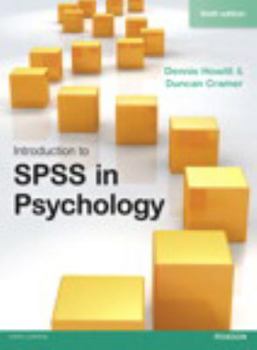 Paperback Introduction to SPSS in Psychology Book