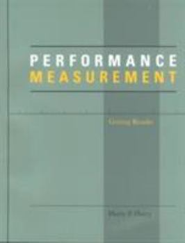 Paperback Performance Measurement: Getting Results Book