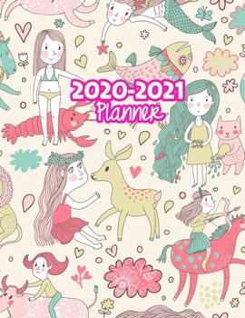 2020-2021 Planner: Two Year Calendar Organizer and Goal Journal | January 2020 - December 2021 Daily, Weekly and Monthly Planner Book with Back Sticker Expression Wall for 2 Years | Design Code 739913