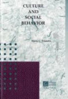 Paperback Culture and Social Behavior Book