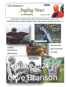 Paperback Angling News: Febuary 2024 Book