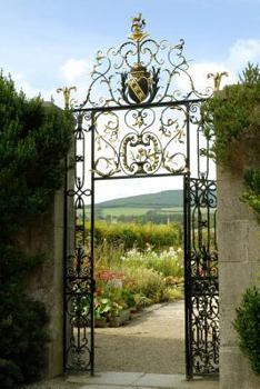 Gate at Gardens of Powerscourt Ireland Journal: 150 Page Lined Notebook/Diary
