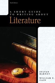 Paperback A Short Guide to Writing about Literature Book