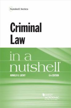 Paperback Criminal Law in a Nutshell Book