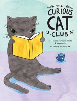Gift The Curious Cat Club Correspondence Cards Book