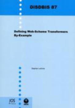 Paperback Defining Web-Scheme Transformers By Example Book