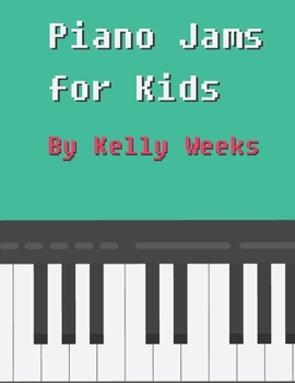 Paperback Piano Jams For Kids: A Modern Approach To Learning The Piano Book
