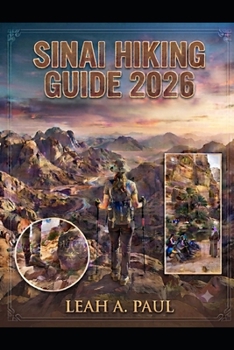 Paperback Sinai Hiking Guide 2026 Book