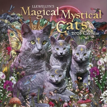 Calendar Llewellyn's 2026 Magical Mystical Cats Calendar Book