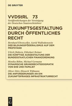 Hardcover Zukunftsgestaltung durch Öffentliches Recht [German] Book