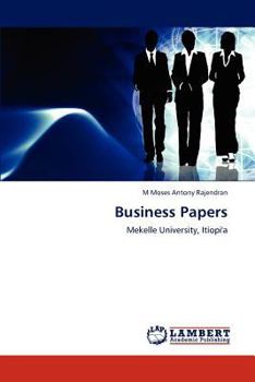 Paperback Business Papers Book