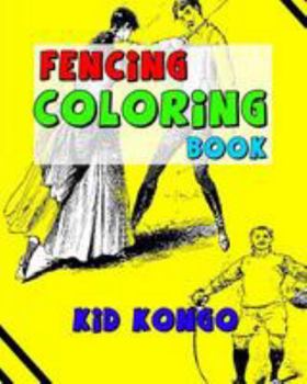 Paperback Fencing Coloring Book