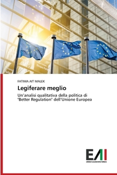 Paperback Legiferare meglio [Italian] Book