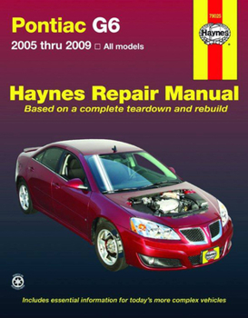 Paperback Pontiac G6 2005 Thru 2009 Book