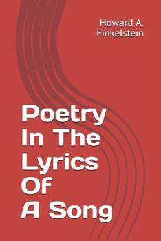 Paperback Poetry in the lyrics of a song Book