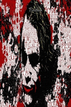 The Jocker Design 76  Notebook Comics For Jocker Fans and Lovers: Lined Notebook / Journal Gift, 120 Pages, 6x9, Soft Cover, Matte Finish