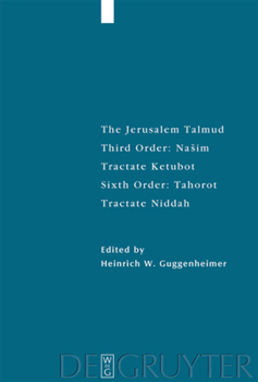 Paperback Tractate Ketubot: Sixth Order: Tahorot. Tractate Niddah Book