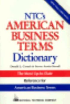 Paperback NTC's American Business Terms Dictionary Book