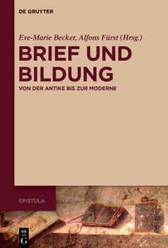 Hardcover Brief Und Bildung: Von Der Antike Bis Zur Moderne [German] Book