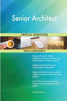 Paperback Senior Architect Critical Questions Skills Assessment Book