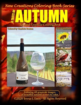 Paperback New Creations Coloring Book Series: A Taste Of Autumn Book