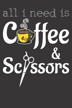 Notebook: Coffee Hairdresser College Ruled 6x9 120 Pages