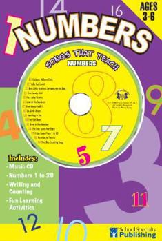 Paperback Numbers [With CD] Book