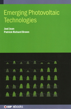 Hardcover Emerging Photovoltaic Technologies Book